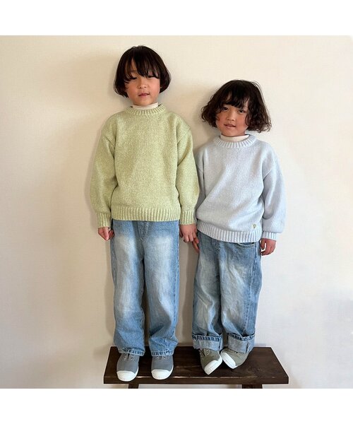 セール】【マシンウォッシャブル】ジェラートフレーバーニット_ユニ