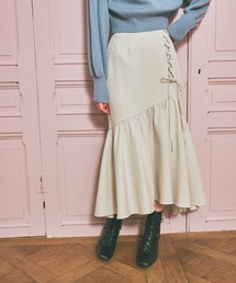 mysty woman | アシメレースアップマーメイドスカート 990902(スカート)