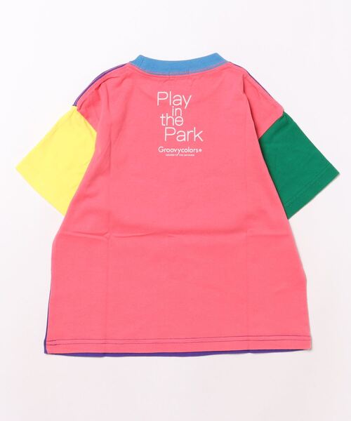 GROOVY COLORS（グルービーカラーズ）の「HAMBURGER Tシャツ（Tシャツ/カットソー・キッズ・ブラック/その他1/ピンク・120/110/100/90）」の10枚目の写真