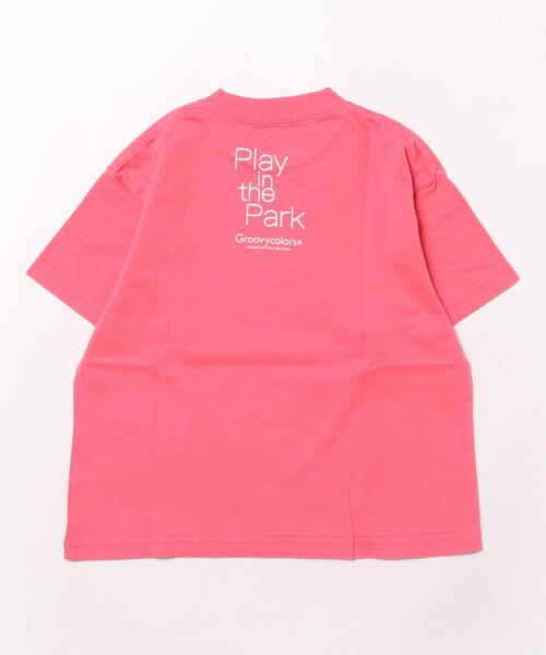 GROOVY COLORS（グルービーカラーズ）の「HAMBURGER Tシャツ（Tシャツ/カットソー・キッズ・ブラック/その他1/ピンク・120/110/100/90）」の12枚目の写真
