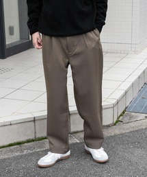 FORK&SPOON | FORK&SPOON　ウールライク2タックパンツ(その他パンツ)