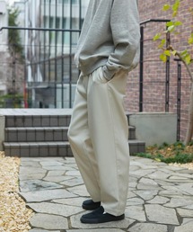 FORK&SPOON | FORK&SPOON　ウールライク2タックパンツ(その他パンツ)