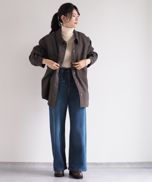 ジャケット・アウター O vintage clothing セール】ツイルオーバーシャツジャケット（その他アウター