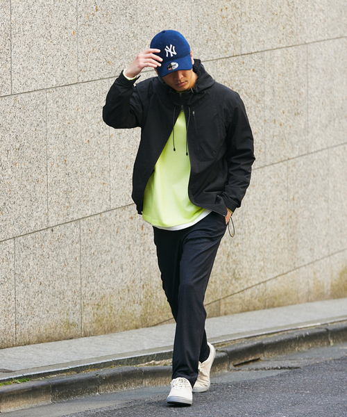 417 EDIFICE（フォーワンセブンエディフィス）の「【 撥水 / 軽量 / ストレッチ / 防シワ 】 WASHER NYLON マウンテンパーカー（マウンテンパーカー・メンズ・ブラック/カーキ/ホワイト系その他/ブルー・X-LARGE/SMALL/MEDIUM/LARGE）」の6枚目の写真