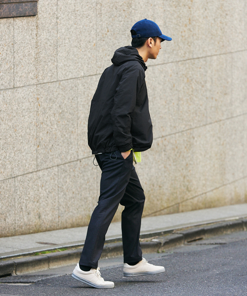 417 EDIFICE（フォーワンセブンエディフィス）の「【 撥水 / 軽量 / ストレッチ / 防シワ 】 WASHER NYLON マウンテンパーカー（マウンテンパーカー・メンズ・ブラック/カーキ/ホワイト系その他/ブルー・X-LARGE/SMALL/MEDIUM/LARGE）」の7枚目の写真