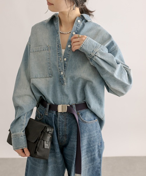 RIVE DROITE（リヴドロワ）の「MONN.:.(モン)/ガチャベルト（ベルト・レディース・ネイビー/アイボリー・FREE）」の8枚目の写真