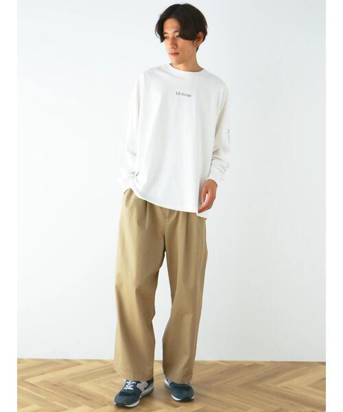CRAFT STANDARD BOUTIQUE(クラフトスタンダードブティック)の「12things TEE(Tシャツ/カットソー・メンズ・オフホワイト/ブラック/ライトグリーン・XL/L/M)」の8枚目の写真