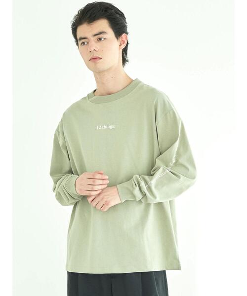 CRAFT STANDARD BOUTIQUE(クラフトスタンダードブティック)の「12things TEE(Tシャツ/カットソー・メンズ・オフホワイト/ブラック/ライトグリーン・XL/L/M)」の11枚目の写真