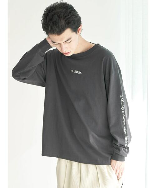 CRAFT STANDARD BOUTIQUE(クラフトスタンダードブティック)の「12things TEE(Tシャツ/カットソー・メンズ・オフホワイト/ブラック/ライトグリーン・XL/L/M)」の18枚目の写真