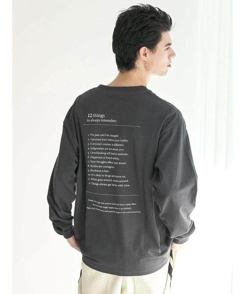 CRAFT STANDARD BOUTIQUE(クラフトスタンダードブティック)の「12things TEE(Tシャツ/カットソー・メンズ・オフホワイト/ブラック/ライトグリーン・XL/L/M)」の20枚目の写真
