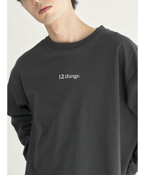 CRAFT STANDARD BOUTIQUE(クラフトスタンダードブティック)の「12things TEE(Tシャツ/カットソー・メンズ・オフホワイト/ブラック/ライトグリーン・XL/L/M)」の21枚目の写真