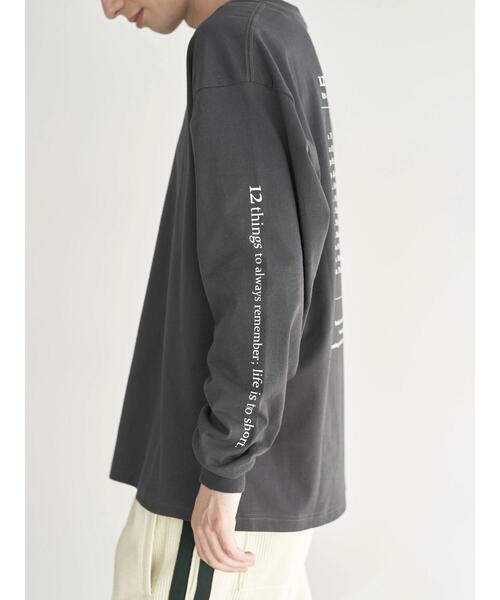 CRAFT STANDARD BOUTIQUE(クラフトスタンダードブティック)の「12things TEE(Tシャツ/カットソー・メンズ・オフホワイト/ブラック/ライトグリーン・XL/L/M)」の22枚目の写真