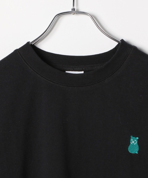 FRAPBOIS(フラボア)の「【FRAPBOIS(フラボア)】刺繍パックTシャツ(Tシャツ/カットソー・レディース・ブラック/ホワイト・FREE)」の7枚目の写真