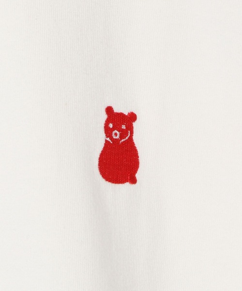 FRAPBOIS(フラボア)の「【FRAPBOIS(フラボア)】刺繍パックTシャツ(Tシャツ/カットソー・レディース・ブラック/ホワイト・FREE)」の14枚目の写真