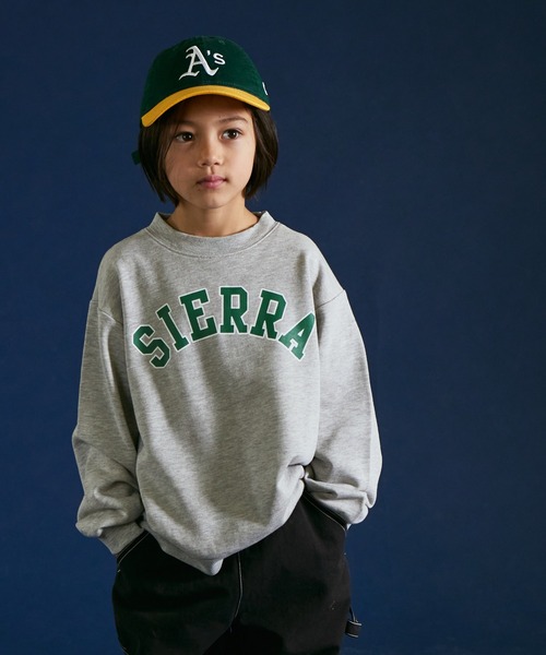 PAIRMANON STREET（ペアマノンストリート）の「【PAIRMANON STREET】裏毛 プリント スウェット 長袖 トレーナー（スウェット・キッズ・ブラック/ホワイト/オレンジ/グレー/ネイビー/グレー系その他・130/140/150/90/100/110/120）」の5枚目の写真