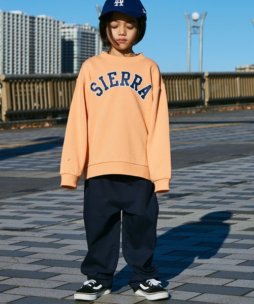 PAIRMANON STREET（ペアマノンストリート）の「【PAIRMANON STREET】裏毛 プリント スウェット 長袖 トレーナー（スウェット・キッズ・ブラック/ホワイト/オレンジ/グレー/ネイビー/グレー系その他・130/140/150/90/100/110/120）」の22枚目の写真