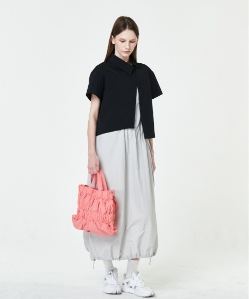 ☆韓国の人気☆【ACOC】☆M Tiered Cross Bag☆ ACOC（アコック）の「【ACOC/アコック】ショルダーバッグ M