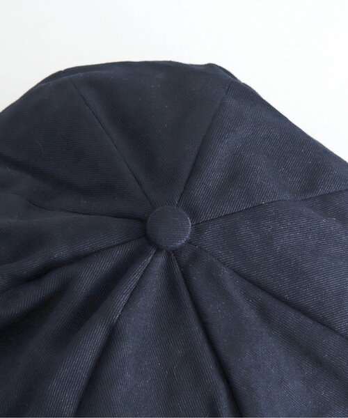 apres les cours(アプレレクール)の「後ろリボンキャスケット(キャスケット・キッズ・ネイビー/アイボリー・50/54/58)」の5枚目の写真