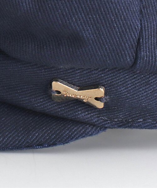 apres les cours(アプレレクール)の「後ろリボンキャスケット(キャスケット・キッズ・ネイビー/アイボリー・50/54/58)」の6枚目の写真