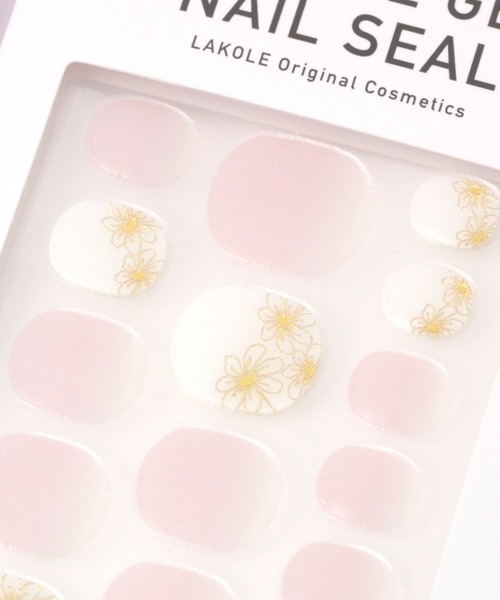LAKOLE（ラコレ）の「ジェルネイルシール005 / 273594（ネイルシール/ネイルチップ・レディース・ピンク・FREE）」の2枚目の写真