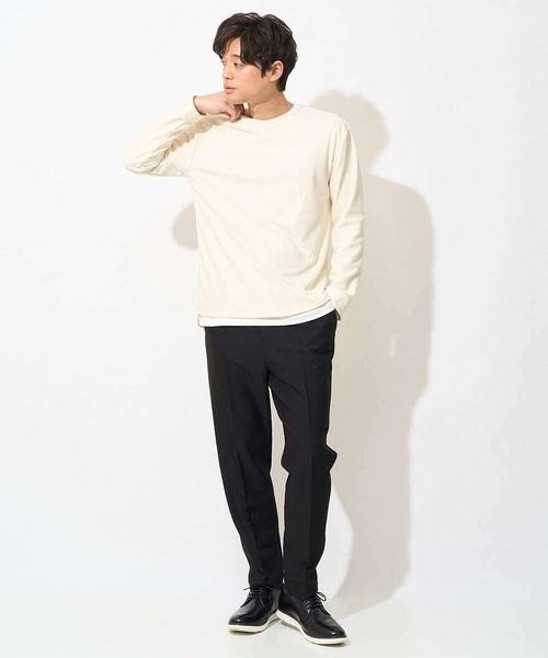 a.v.v（アーヴェヴェ）の「スマートリラックスパンツ（その他パンツ・メンズ・ベージュ/ブラック/グレー・44/48/50/46）」の5枚目の写真