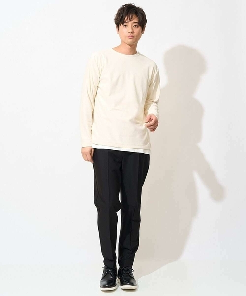 a.v.v（アーヴェヴェ）の「スマートリラックスパンツ（その他パンツ・メンズ・ベージュ/ブラック/グレー・44/48/50/46）」の6枚目の写真