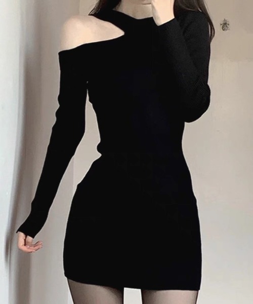 A'GEM/9 × .kom『NOVESSEL/ノベセル』スリムフィットワンピース（ワンピース）｜NOVESSEL（ノベセル）