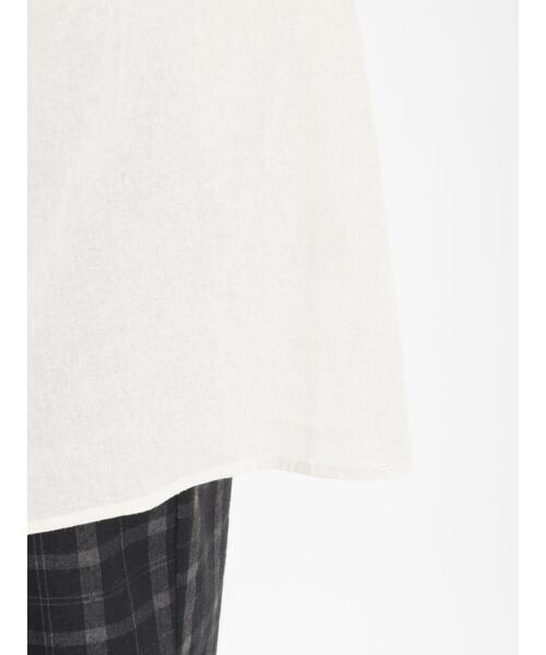 Samansa Mos2（サマンサ モスモス）の「配色前後2WAYブラウス（シャツ/ブラウス・レディース・チャコールグレー/ブラック/ベージュ・F）」の16枚目の写真