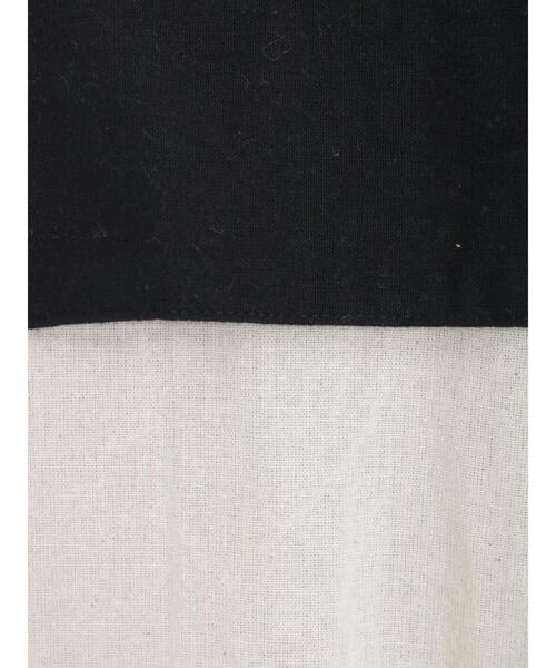 Samansa Mos2（サマンサ モスモス）の「配色前後2WAYブラウス（シャツ/ブラウス・レディース・チャコールグレー/ブラック/ベージュ・F）」の14枚目の写真