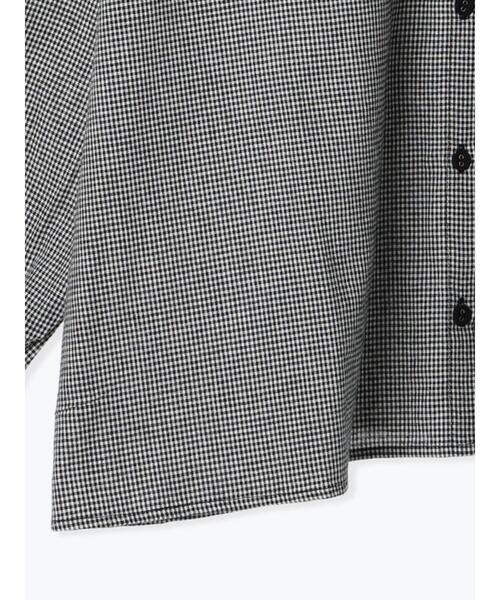 Samansa Mos2（サマンサ モスモス）の「配色前後2WAYブラウス（シャツ/ブラウス・レディース・チャコールグレー/ブラック/ベージュ・F）」の7枚目の写真