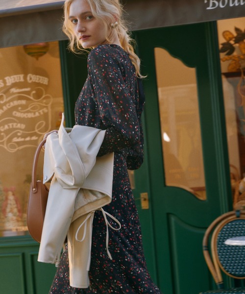 セール】Corrie flower カッティングワンピース（ワンピース