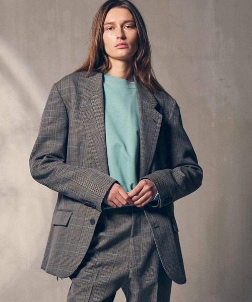 MAISON SPECIAL(メゾンスペシャル)の「《UNISEX》【LIMITED EDITION】Dress-Fit 2B Tailored Jacket/ドレスフィットテーラードジャケット【MAISON SPECIAL/メゾンスペシャル】■セットアップ対応■(テーラードジャケット・メンズ・グレー/ブラウン/ベージュ/ブラック/チャコールグレー・1/2)」の5枚目の写真