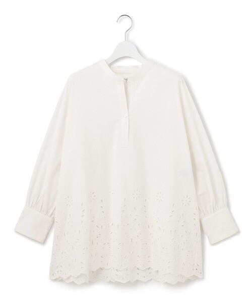 23区（ニジュウサンク）の「【SLOW/一部店舗限定】フラワーエンブロイ