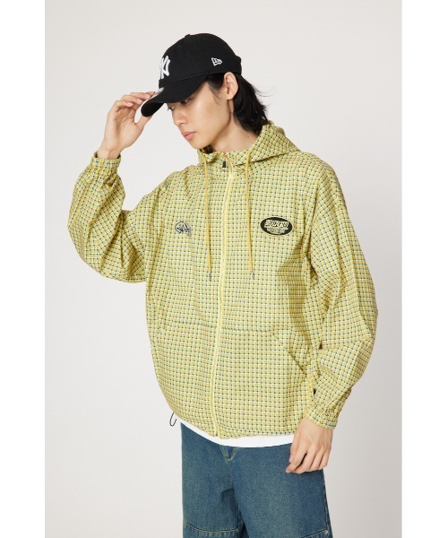 RODEO CROWNS WIDE BOWL(ロデオクラウンズワイドボウル)の「HOODED ブルゾン(ブルゾン・メンズ・ブルー系その他3/イエロー系その他/ブラック系その他・MEDIUM/LARGE)」の3枚目の写真