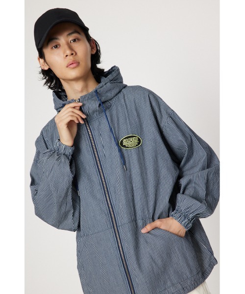 RODEO CROWNS WIDE BOWL(ロデオクラウンズワイドボウル)の「HOODED ブルゾン(ブルゾン・メンズ・ブルー系その他3/イエロー系その他/ブラック系その他・MEDIUM/LARGE)」の1枚目の写真