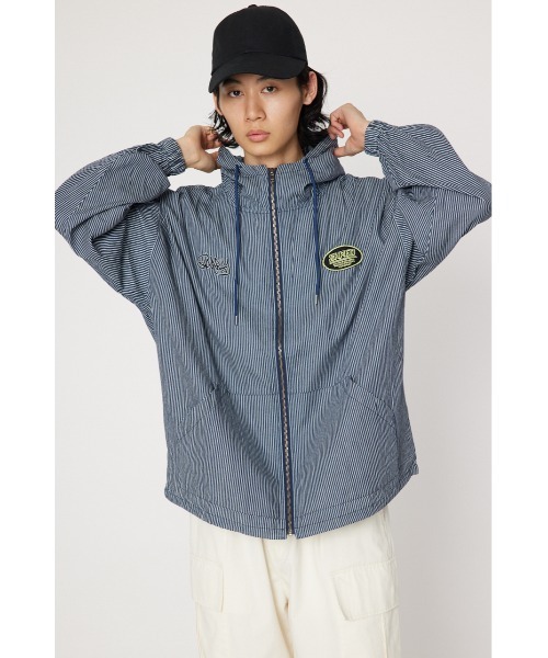RODEO CROWNS WIDE BOWL(ロデオクラウンズワイドボウル)の「HOODED ブルゾン(ブルゾン・メンズ・ブルー系その他3/イエロー系その他/ブラック系その他・MEDIUM/LARGE)」の12枚目の写真