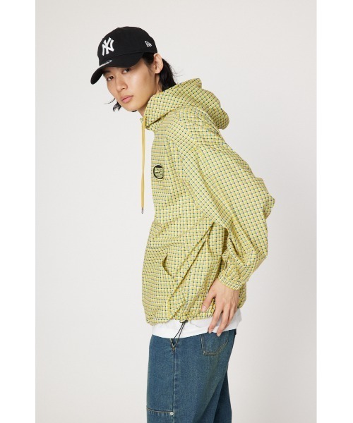 RODEO CROWNS WIDE BOWL(ロデオクラウンズワイドボウル)の「HOODED ブルゾン(ブルゾン・メンズ・ブルー系その他3/イエロー系その他/ブラック系その他・MEDIUM/LARGE)」の4枚目の写真