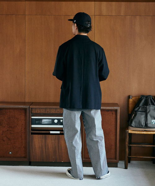 BEN DAVIS（ベンデイビス）の「【BEN DAVIS / ベンデイビス】別注オリジナルベンズ ヒッコリーパンツ（その他パンツ・メンズ・ネイビー/ホワイト・30/34/32）」の21枚目の写真