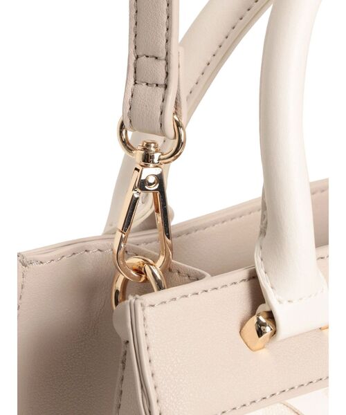 MERCURYDUO(マーキュリーデュオ)の「モチーフ柄カットワークショルダーBAG(ショルダーバッグ・レディース・オフホワイト/ベージュ/ゴールド・FREE)」の9枚目の写真