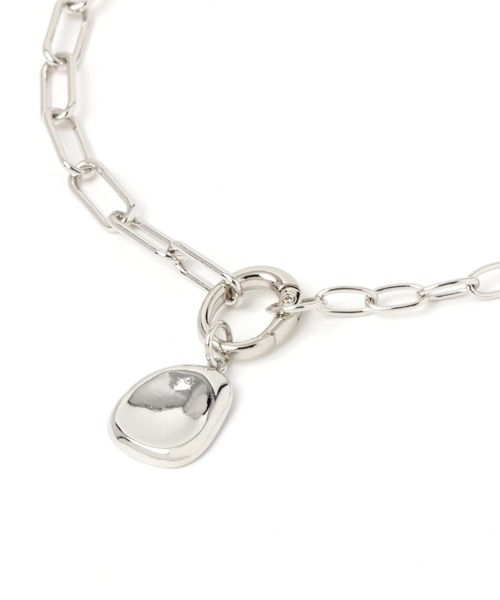 BAYFLOW（ベイフロー）の「ビックチェーンネックレス（ネックレス・レディース・シルバー/ゴールド・FREE）」の2枚目の写真