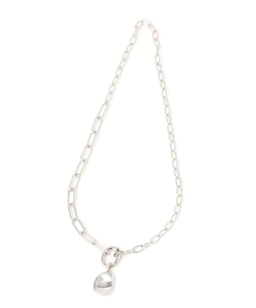 BAYFLOW（ベイフロー）の「ビックチェーンネックレス（ネックレス・レディース・シルバー/ゴールド・FREE）」の3枚目の写真