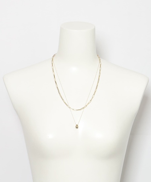 URBAN RESEARCH Sonny Label（アーバンリサーチサニーレーベル）の「ロング2連チェーンネックレス（ネックレス・レディース・ゴールド/シルバー・ONE）」の6枚目の写真