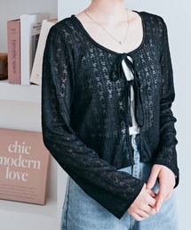 kirakiraShop | 花柄レースカーディガン(カーディガン/ボレロ)