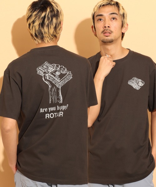 ROTAR(ローター)の「Grab IT Tee(Tシャツ/カットソー・メンズ・ホワイト/スミクロ/ブルー系その他・SMALL/MEDIUM/LARGE/X-LARGE)」の3枚目の写真