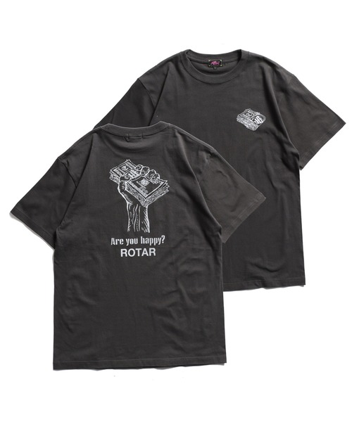 ROTAR(ローター)の「Grab IT Tee(Tシャツ/カットソー・メンズ・ホワイト/スミクロ/ブルー系その他・SMALL/MEDIUM/LARGE/X-LARGE)」の5枚目の写真