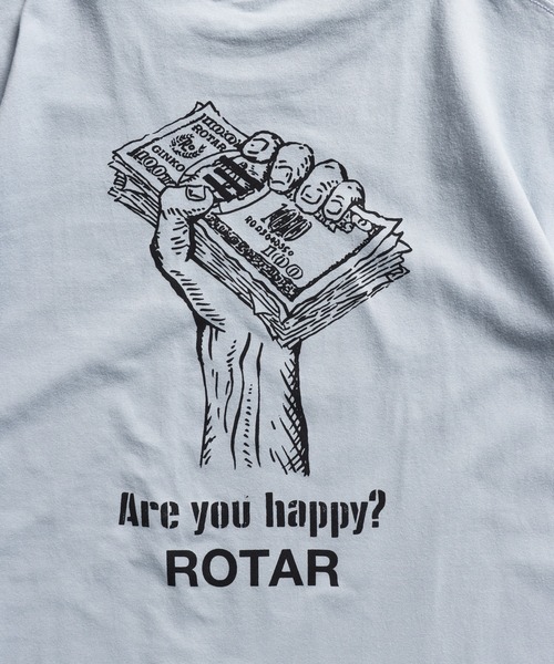 ROTAR(ローター)の「Grab IT Tee(Tシャツ/カットソー・メンズ・ホワイト/スミクロ/ブルー系その他・SMALL/MEDIUM/LARGE/X-LARGE)」の8枚目の写真