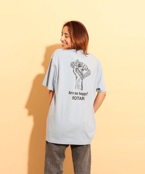 ROTAR(ローター)の「Grab IT Tee(Tシャツ/カットソー・メンズ・ホワイト/スミクロ/ブルー系その他・SMALL/MEDIUM/LARGE/X-LARGE)」の14枚目の写真