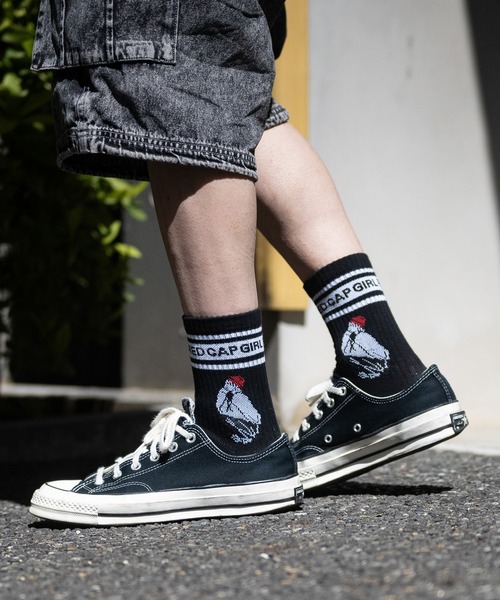 a-r】〔Red Cap Girl/レッドキャップガール〕イラストジャガード