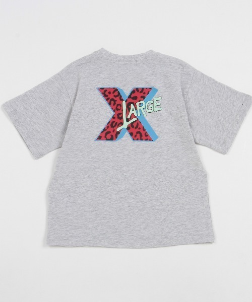 XLARGE KIDS（エクストララージキッズ）の「バッグ大文字Xプリント半袖Tシャツ（Tシャツ/カットソー・キッズ・ホワイト/ブラック/トップグレー・90cm/100cm/120cm/130cm/140cm/110cm/80ｃｍ）」の15枚目の写真