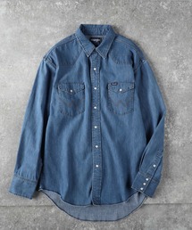 【Wrangler】127MW ウエスタンデニムシャツ